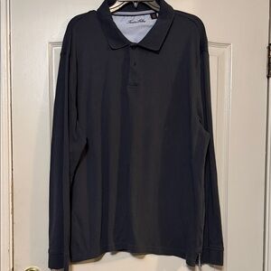 Tasso Elba Men's Dark Blue Polo Shirt